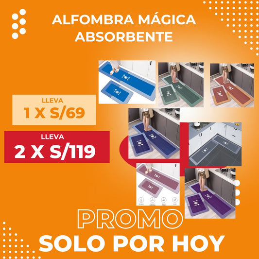 ALFOMBRA MÁGICA ABSORBENTE | ENVÍO GRATIS