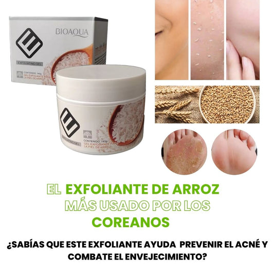 EXFOLIANTE MÁGICO DE ARROZ| Envio gratis