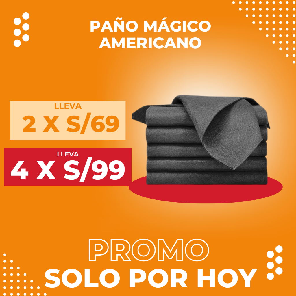 PAÑO MÁGICO AMERICANO✨| ENVÍO GRATIS