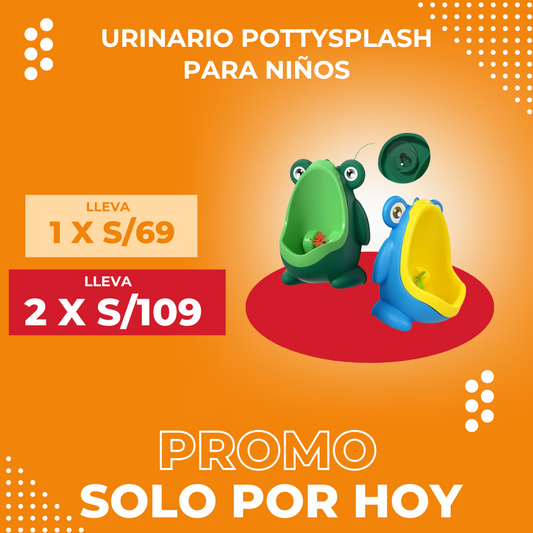 URINARIO POTTYSPLASH PARA NIÑOS | ENVÍO GRATIS