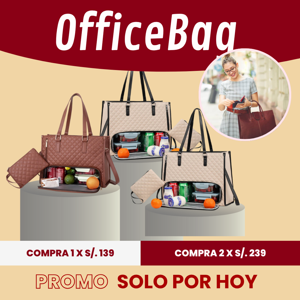 OfficeBag 2en1 |ENVÍO GRATIS